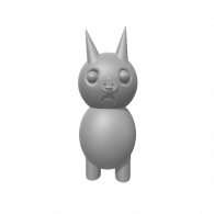 3d model - haotian cow 3