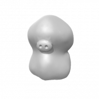 3d model - pig 1