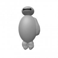 3d model - Baymax 1