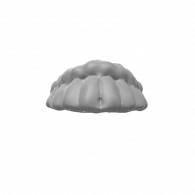 3d model - top teeth