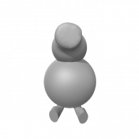 3d model - peppa poopa