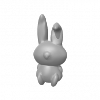 3d model - bunny final