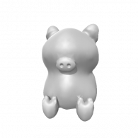 3d model - pig