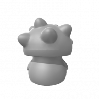 3d model - Mushroom Final >:3