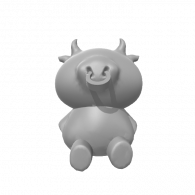 3d model - cow final