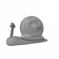 3d model - snail