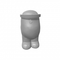 3d model - Brian Legs + Body Pt.3