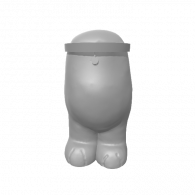 3d model - Brian Legs + Body Pt.4