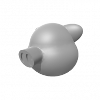 3d model - Boar ears