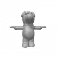 3d model - Brian Legs + Body Pt.12