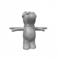 3d model - Brian Legs + Body Pt.13