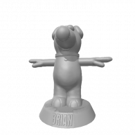 3d model - Brian Game Piece (FINAL)