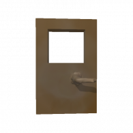 3d model - Window door