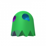 3d model - pac man