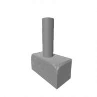 3d model - mjolnir