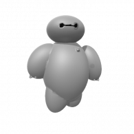 3d model - baymax