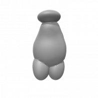 3d model - baymax