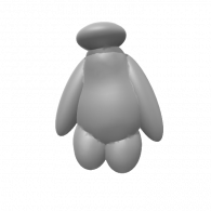 3d model - baymax