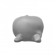 3d model - butt