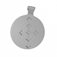 3d model - Round Pendant