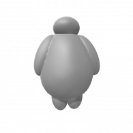 3d model - BayMax