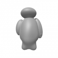 3d model - baymax