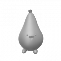 3d model - pear