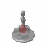 3d model - Unknown Player Figurine