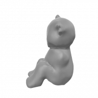 3d model - baby