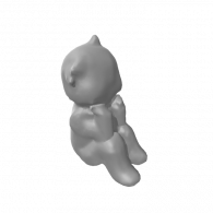 3d model - baby