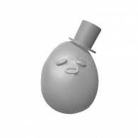 3d model - gudetama