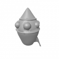 3d model - kometa