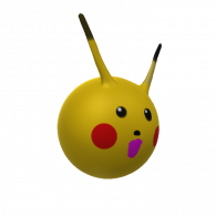 3d model - pikachu