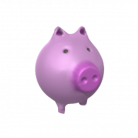 3d model - pig