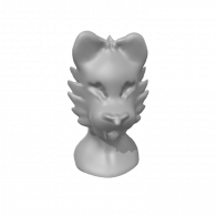 3d model - tijger