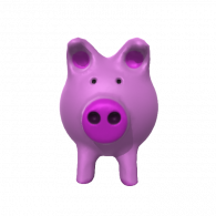 3d model - pig