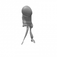 3d model - Mr. Squigglingnoodleyhead