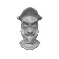 3d model - Bearded Man