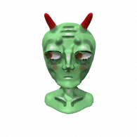 3d model - alien