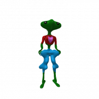 3d model - alien