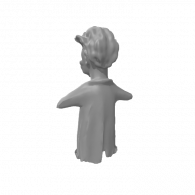 3d model - Bearded Man