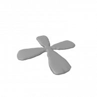 3d model - Helicopter Propeller