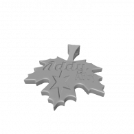 3d model - ADDY'S MAPLE PENDANT