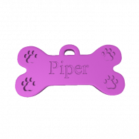 3d model - Piper's dog tag