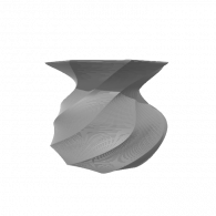 3d model - Twisted Vase