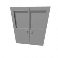 3d model - big door