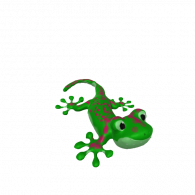 3d model - Kind Day Gecko