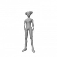 3d model - winifred sanderson