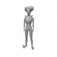 3d model - winifred sanderson