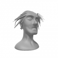 3d model - Ashly face 